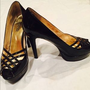 Michael Kors Peep-Toe Platform